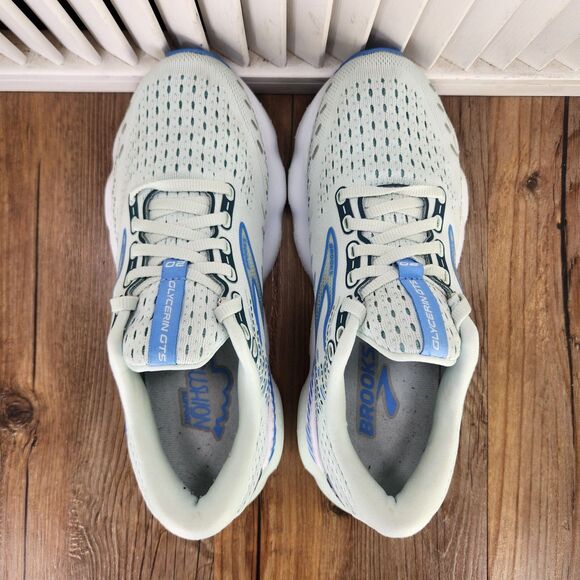 Brooks Glycerin GTS 20 Womens Sz 7.5 Blue Glass Marina Running Shoes 1203701B494 - Picture 5 of 9